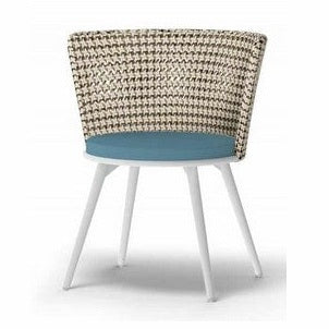 DAISY MAE DINING CHAIR W/ALUMINUM LEGS, GRADE A