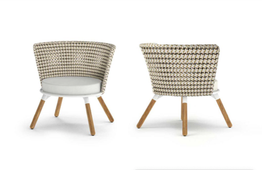 DAISY MAE CHAT CHAIR (TEAK LEGS) GRADE B,C,D