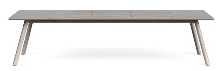 OSCAR 36 X120 DINING TABLE NO HOLE DEKTON FOSSIL OR KEON TOP - Kolo Collection