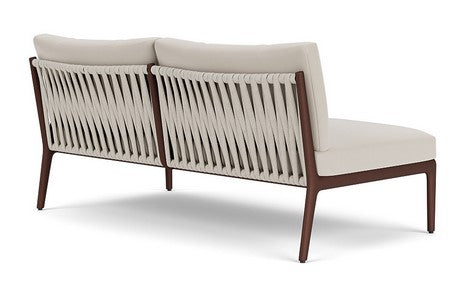 H COLLECTION ARMLESS LOVESEAT GRADE A