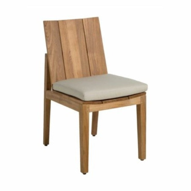 ASHLAND TEAK SIDE CHAIR - NATURAL