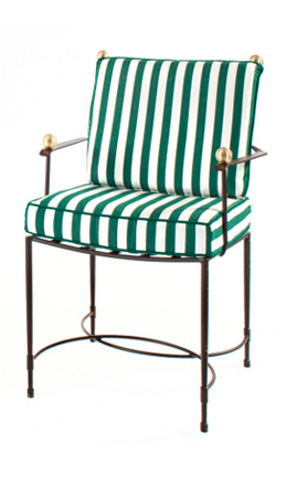 AMALFI HOST DINING CHAIR IN EPOXY COATED STEEL