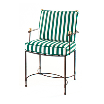 AMALFI HOST DINING CHAIR IN EPOXY COATED STEEL