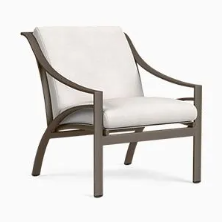 PASADENA CUSHION LOUNGE CHAIR WITH GRADE A FABRIC