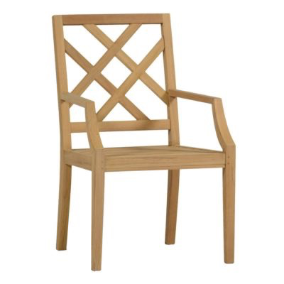HALEY ARM CHAIR IN NATURAL TEAK