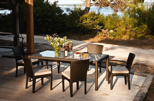 PANAMA ARM CHAIR IN BRONZE (DISC'D) - Kolo Collection