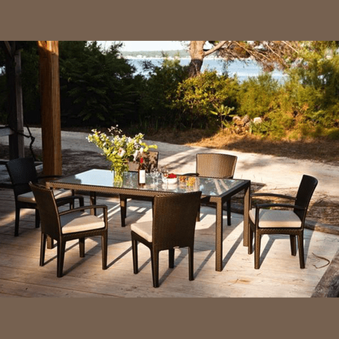 PANAMA ARM CHAIR IN BRONZE (DISC'D) - Kolo Collection