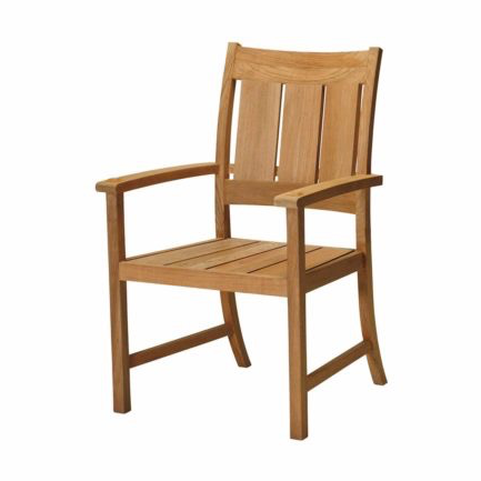 CROQUET TEAK ARM CHAIR