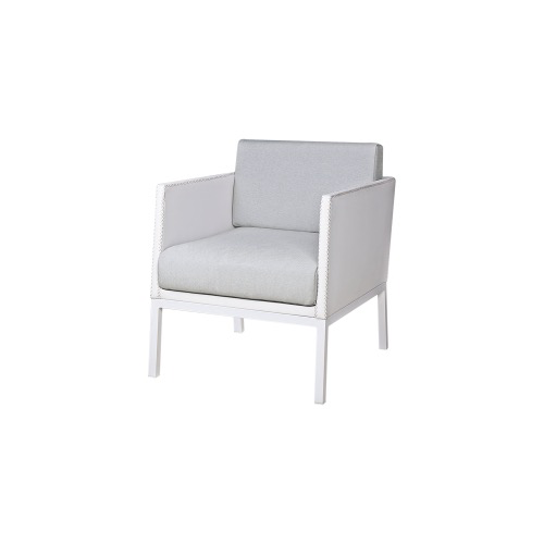 JAYDU LOUNGE CHAIR, STAMSKIN UPHOLSTERY/SUNBRELLA CUSHIONS/GRADE A (DISCO)