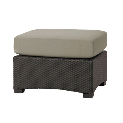 FUSION OTTOMAN IN BRONZE WITH GRADE A FABRIC