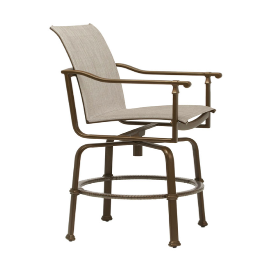 FREMONT SWIVEL BAR CHAIR WITH GRADE A SLING