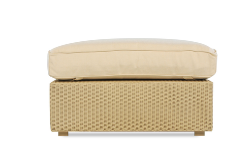 HAMPTONS LARGE OTTOMAN WITH GRADE B FABRIC/SELF WELT