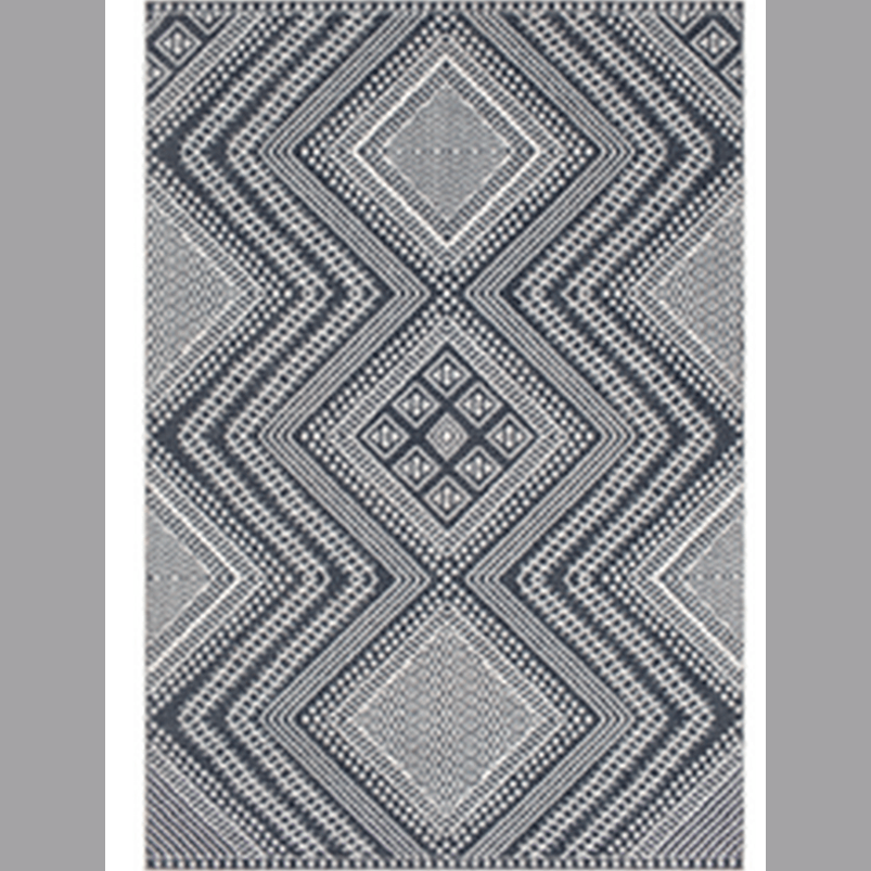 ARIANA RUG, CHARCOAL, MEDIUM GRAY, TAUPE, WHITE 6'7"x9' - Kolo Collection