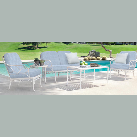 CALCUTTA LOUNGE CHAIR WITH GRADE A FABRIC