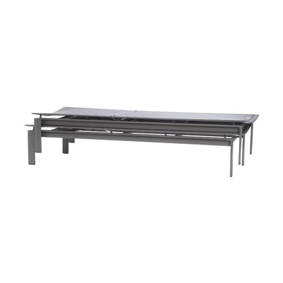 PARKWAY FRAMED SLING STACKING CHAISE, B