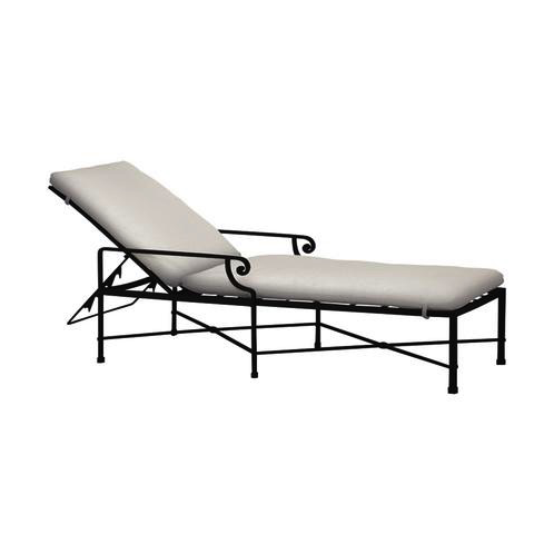 VENETIAN CHAISE WITH CUSHION IN GRADE A FABRIC