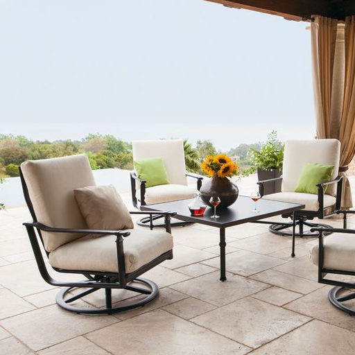 FREMONT SWIVEL MOTION LOUNGE CHAIR WITH GRADE A FABRIC