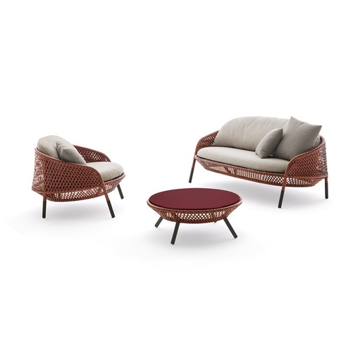 AHNDA FOOTSTOOL/COFFEE TABLE BASE ONLY