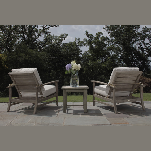 CROQUET TEAK RECLINER
