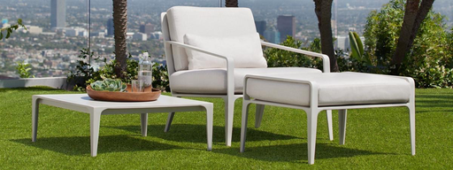 STILL OTTOMAN WITH GRADE A FABRIC