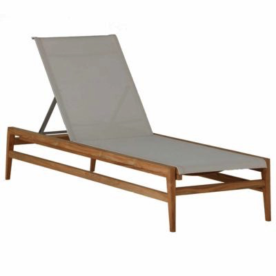 COAST TEAK CHAISE LOUNGE