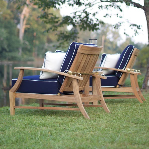 CROQUET TEAK RECLINER