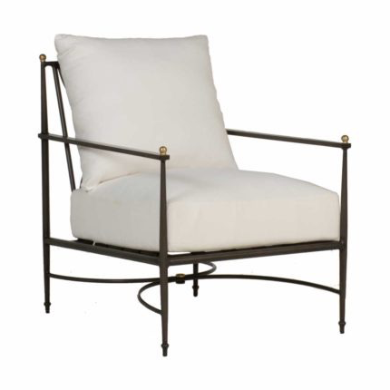 ROMA SPRING LOUNGE CHAIR IN SLATE GRAY