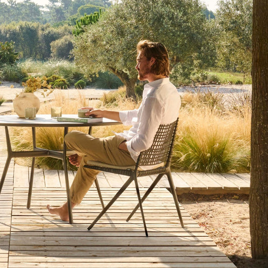 BRANCH DINING SIDE CHAIR / ALUMINUM / POLYPROPYLENE - Kolo Collection