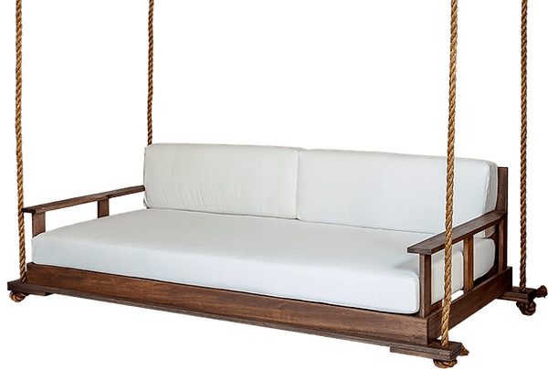 FAULKNER 78'' BED SWING EUCALYPTUS FRAME W/CUSHIONS - Kolo Collection