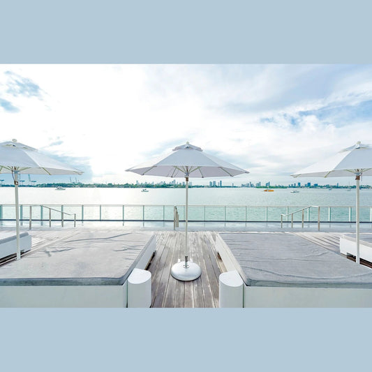MONTEREY 7.5 OCT UMBRELLA / CRANK / AUTO TILT / A FABRIC - Kolo Collection