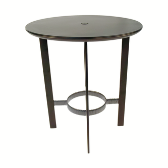 PARKWAY 36 INCH ROUND BAR TABLE / SOLID TOP (no umbrella hole)