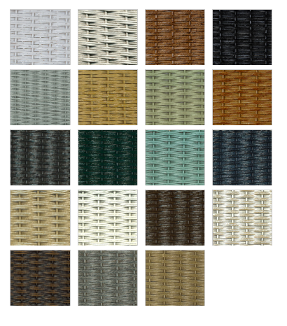 WEEKEND RETREAT SWIV GLIDER LNGE CHAIR/MINI WEAVE/GRADE A