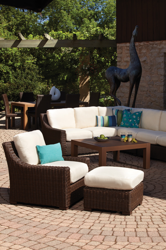 MESA LOUNGE CHAIR WITH GRADE B FABRIC/NO WELT