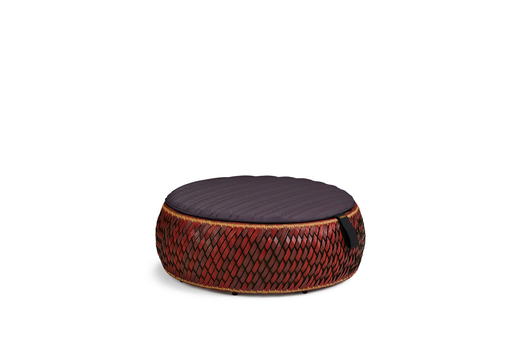 DALA 38 INCH COFFEE TABLE W/GLASS TOP