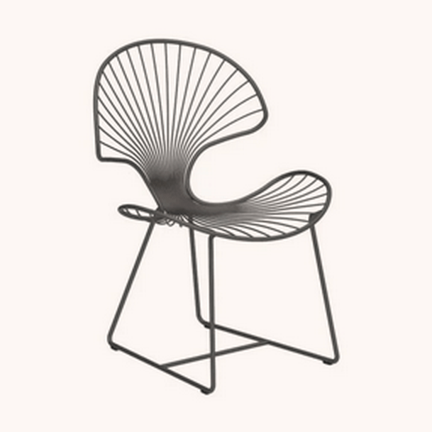 OSTREA DINING CHAIR - ANTHRACITE - Kolo Collection
