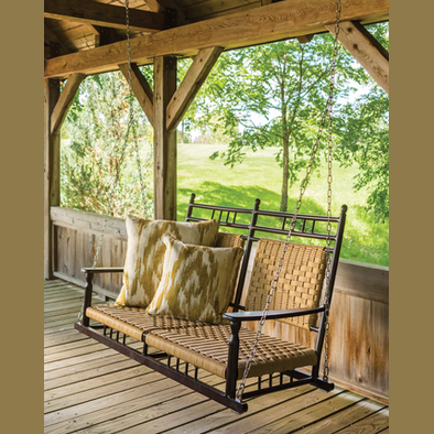 LOW COUNTRY PORCH SWING NATURAL - Kolo Collection