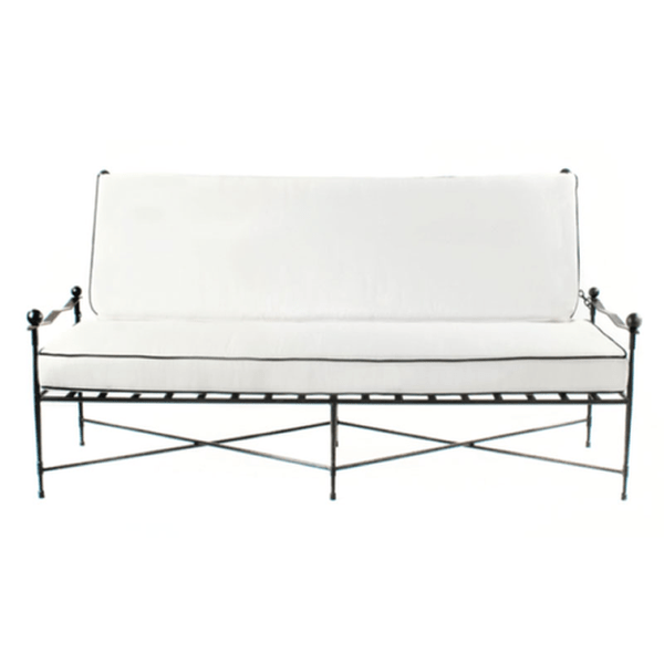 AMALFI SOFA 60 IN EPOXY COATED STEEL - Kolo Collection