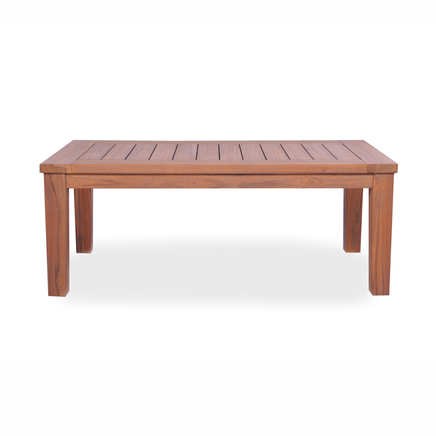 TEAK 45x24 COCKTAIL TABLE WITH TAPERED LEG - Kolo Collection