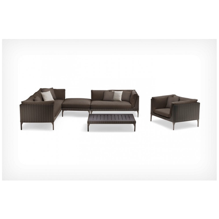 MU LOUNGE CHAIR IN VULCANO