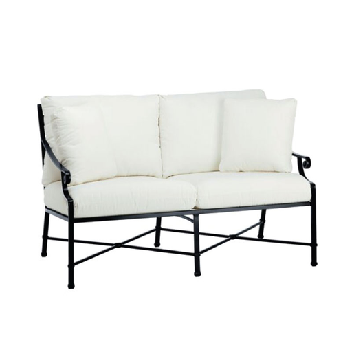 VENETIAN LOVESEAT WITH CUSHIONS IN GRADE A FABRIC