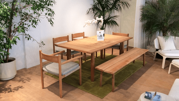 TIBBO 79x16 BENCH IN TEAK - Kolo Collection