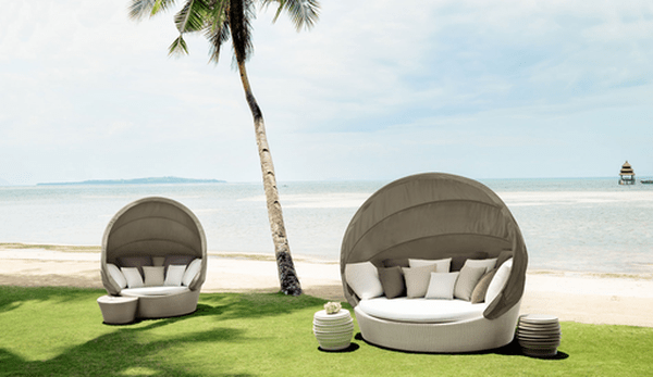 ORBIT LOVESEAT XXL W/CANOPY - Kolo Collection