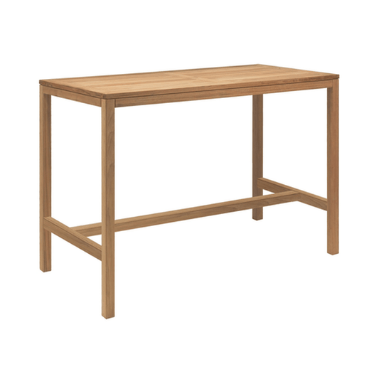 XQI 79x28 TEAK BAR TABLE - Kolo Collection