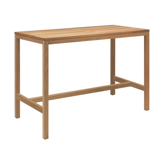 XQI 79x28 TEAK BAR TABLE - Kolo Collection