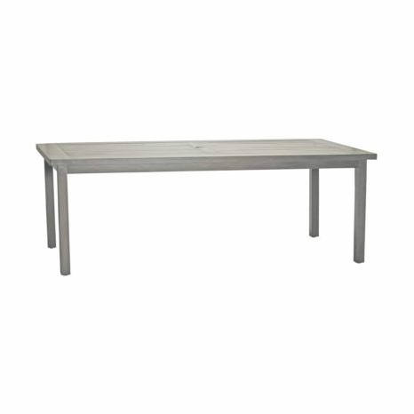 CLUB ALUMINUM 86x43 DINING TABLE