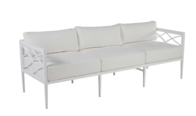 ELEGANTE ALUMINUM SOFA (cushions not included)