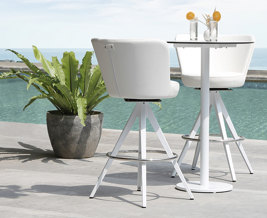 STIZZY SWIVEL BAR CHAIR / ULTRA DURABLE FINISH