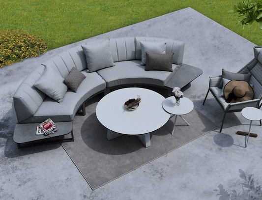 BABBO CONFIG 4 / GRADE C FABRIC / HPL TABLE TOPS