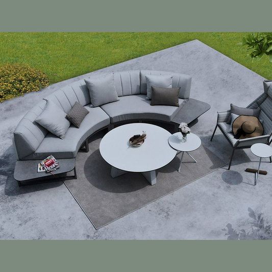 BABBO CONFIG 4 / GRADE C FABRIC / HPL TABLE TOPS