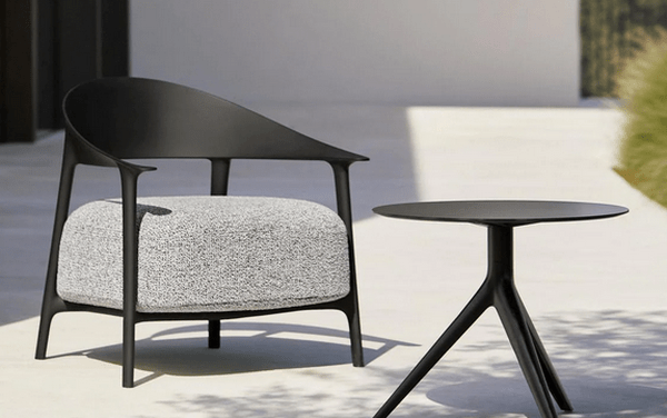 AFRICA LOUNGE CHAIR / BASIC FINISH / GROUP 1A, B FABRIC - Kolo Collection